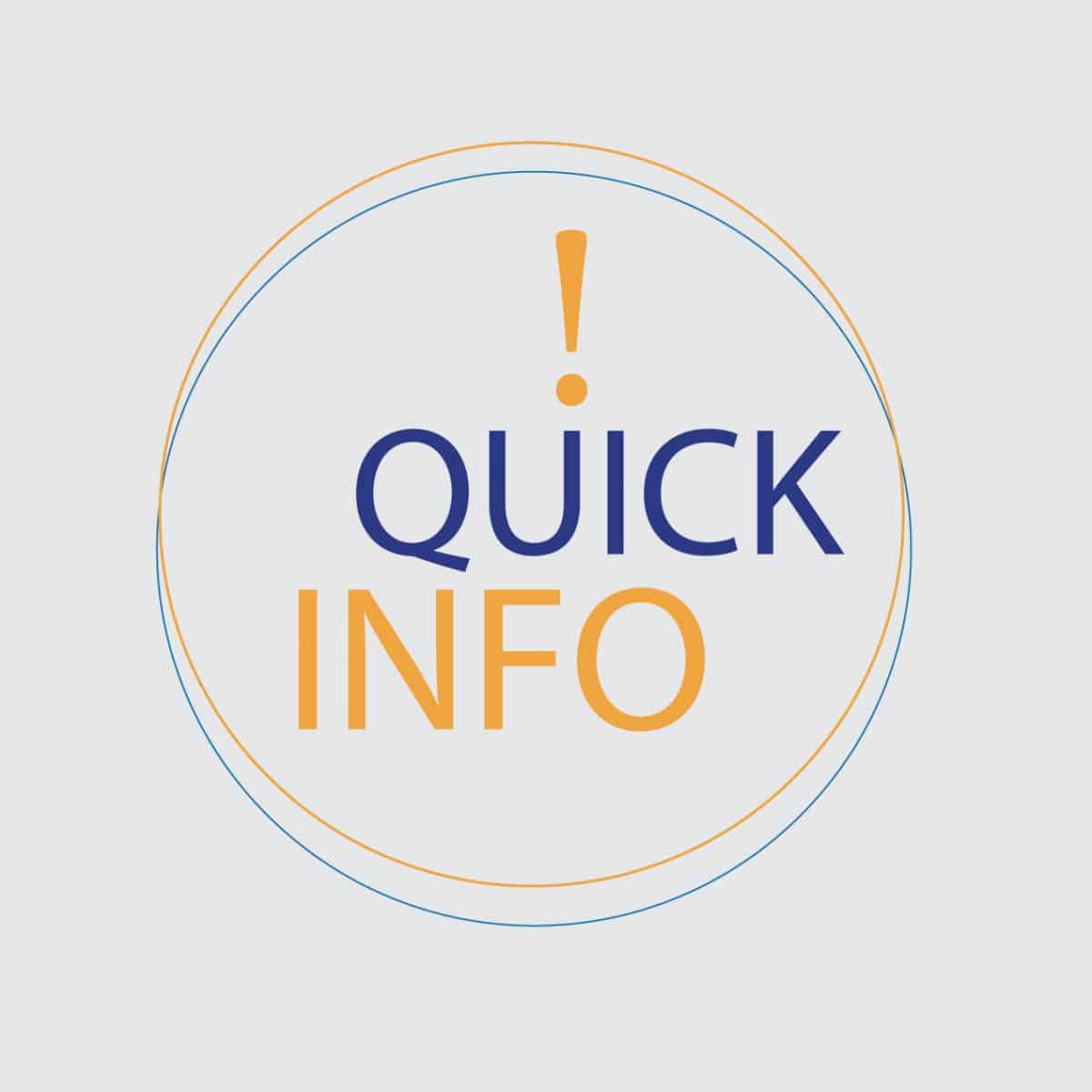 COVID Quick Info